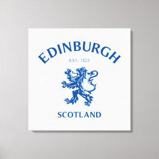 EDINBURGH Schottland Leinwanddruck