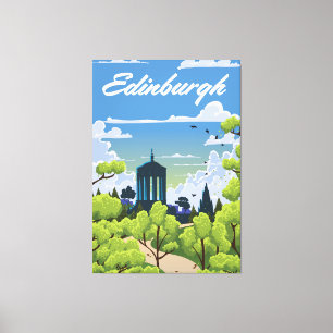 Edinburgh Schottland Leinwanddruck