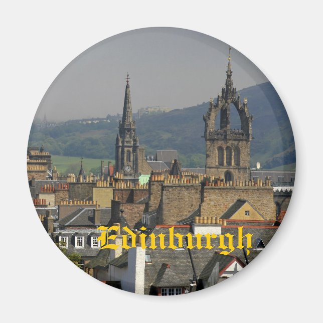 Edinburgh, Schottland Magnet (Vorne)
