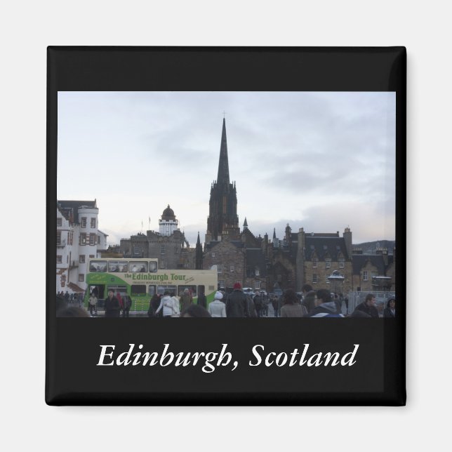 Edinburgh, Schottland Magnet (Vorne)