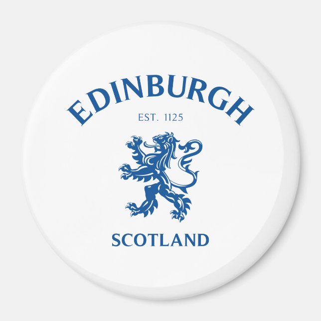 EDINBURGH Schottland Magnet (Vorne)