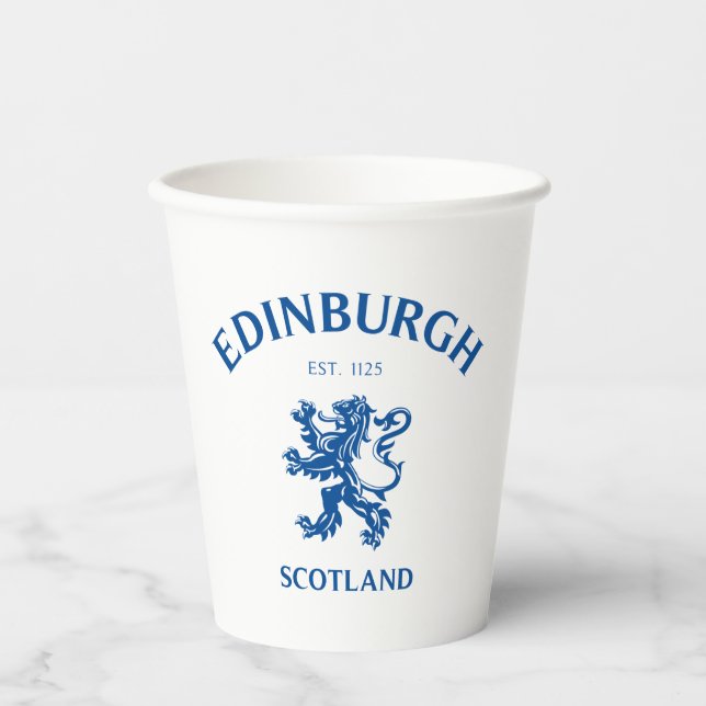 EDINBURGH Schottland Pappbecher (Vorderseite)