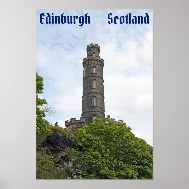 Edinburgh, Schottland Poster (Vorne)