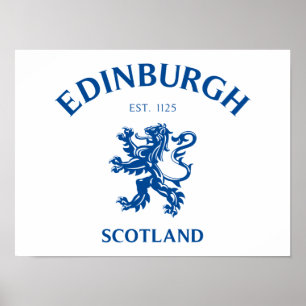 EDINBURGH Schottland Poster