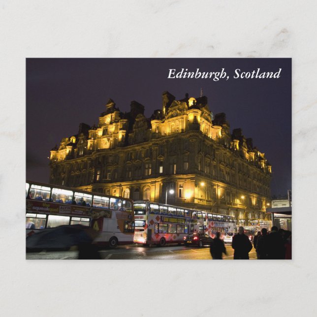 Edinburgh, Schottland Postkarte (Vorderseite)