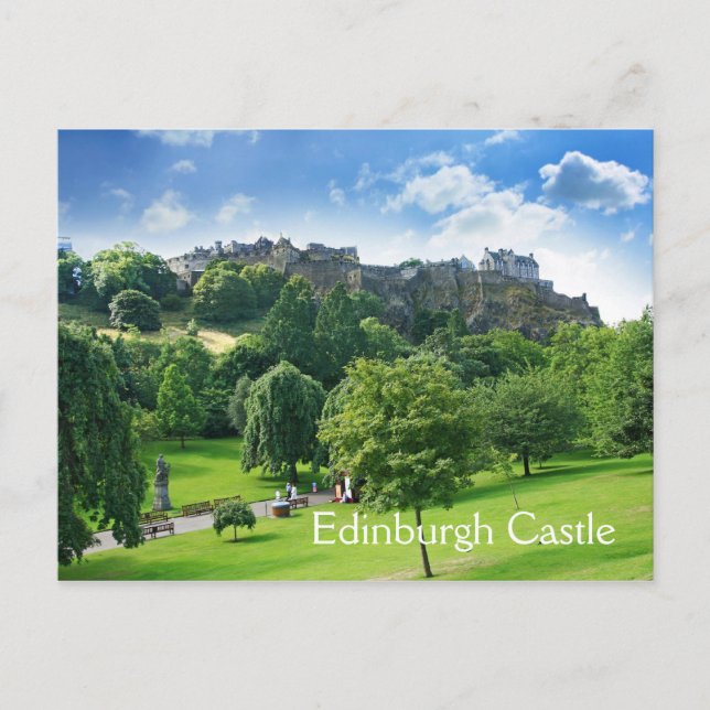 Edinburgh, Schottland Postkarte (Vorderseite)
