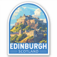 Edinburgh Schottland Reisen Art Vintag