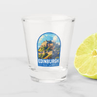 Edinburgh Schottland Reisen Art Vintag