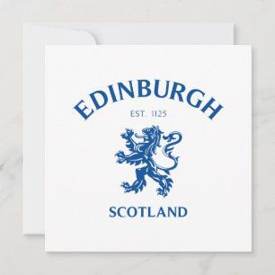 EDINBURGH Schottland Save The Date