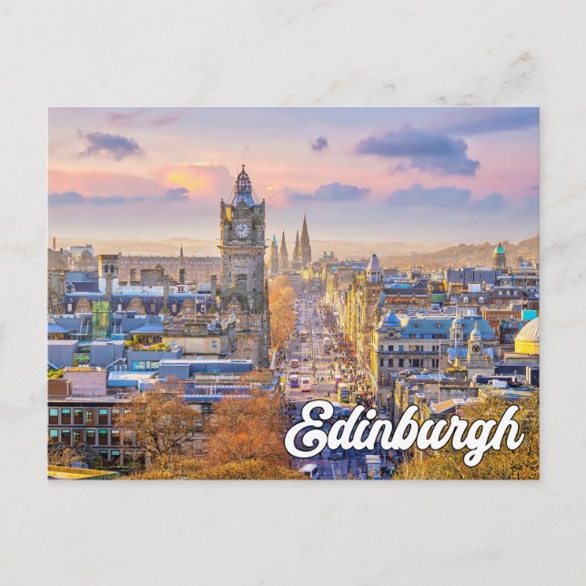 Edinburgh, Schottland, Vereinigtes Königreich Postkarte (Vorderseite)