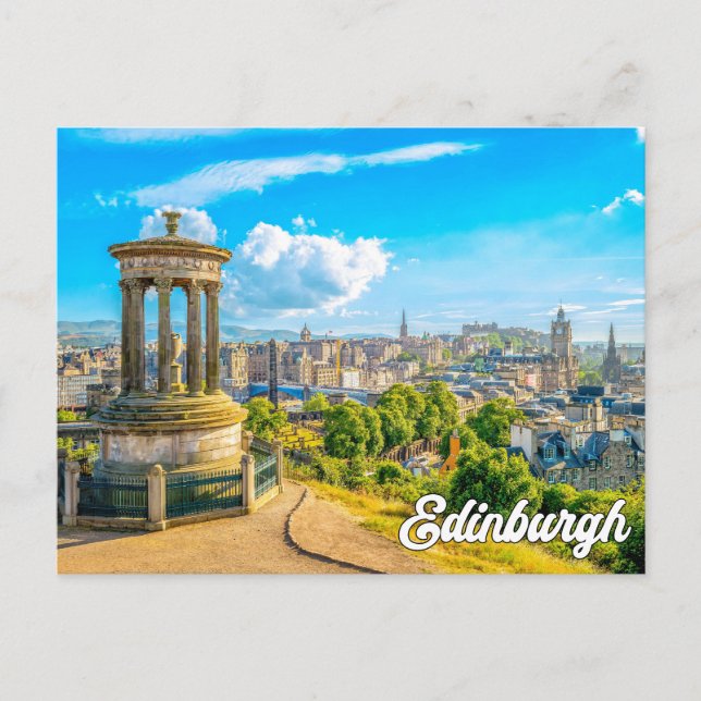 Edinburgh, Schottland, Vereinigtes Königreich Postkarte (Vorderseite)