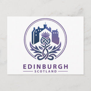 Edinburgh Schottland Vereinigtes Königreich Postkarte