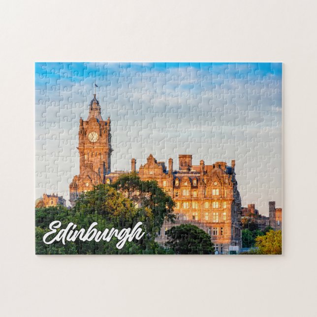 Edinburgh, Schottland, Vereinigtes Königreich Puzzle (Horizontal)
