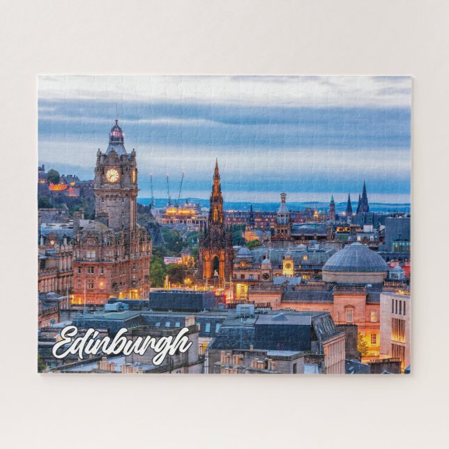 Edinburgh, Schottland, Vereinigtes Königreich Puzzle (Horizontal)