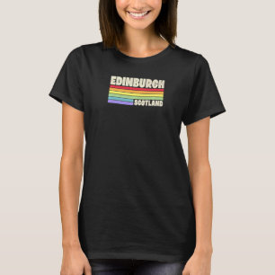 Edinburgh Schottland Vereinigtes Königreich Regenb T-Shirt