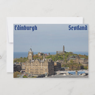 Edinburgh, Scotland Card