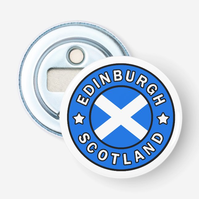 Edinburgh Scotland Flaschenöffner (Vorderseite)
