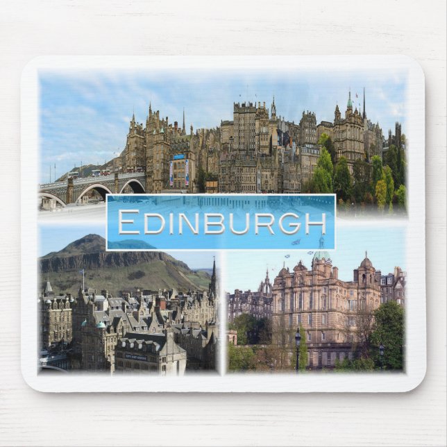 Edinburgh Scotland Mousepad (Vorne)