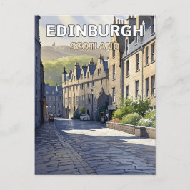 Edinburgh Scotland Postkarte
