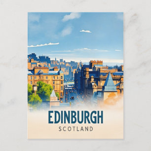 Edinburgh Scotland Postkarte