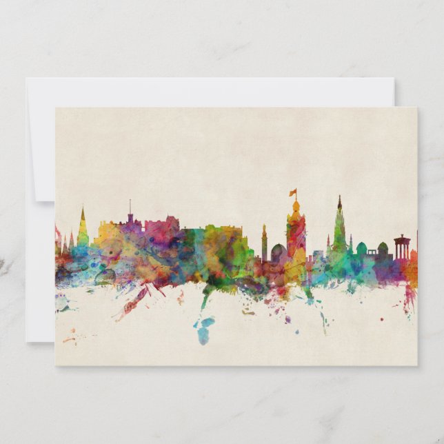 Edinburgh Scotland Skyline (Vorderseite)