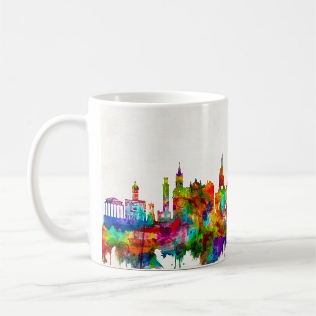 Edinburgh Scotland Skyline Kaffeetasse (Links)