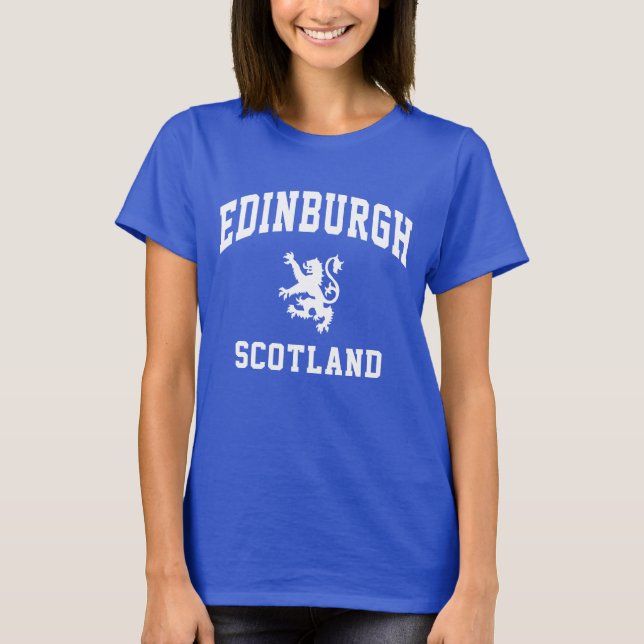 Edinburgh Scottish T-Shirt (Vorderseite)