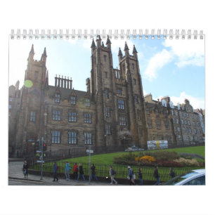 Edinburgh sieht Kalender an