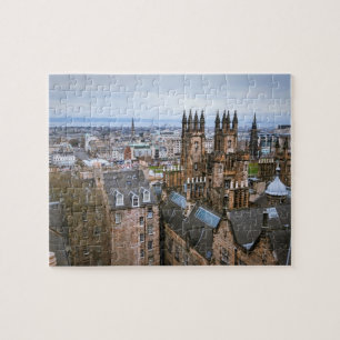 Edinburgh-Skyline von der Dachspitze, Puzzle