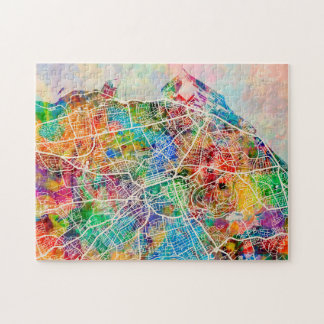 Edinburgh-Stadt-Straßenkarte Puzzle