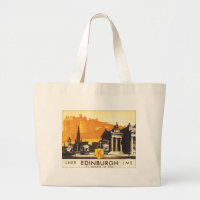Edinburgh via LNER Rail Poster