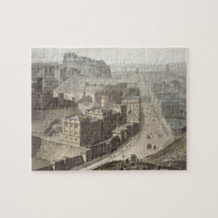 Edinburgh, von Calton Hügel, von 'einer Reise Puzzle