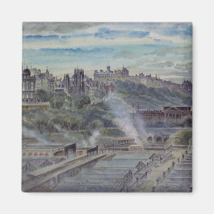 Edinburgh von der nahe gelegenen Kapelle St. Antho Magnet