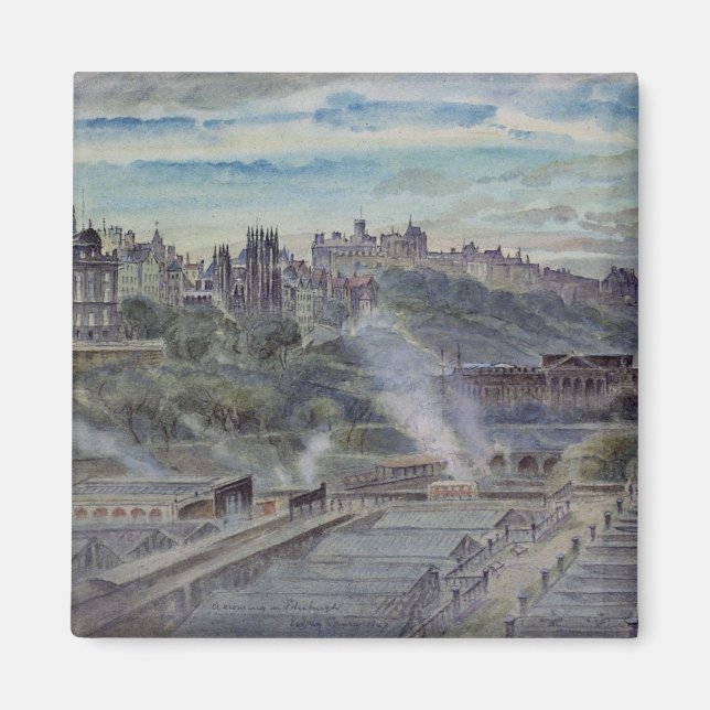 Edinburgh von der nahe gelegenen Kapelle St. Antho Magnet (Vorne)