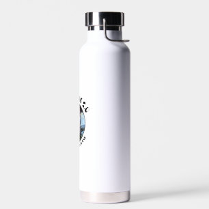 Edinburgh Zwergflusspferd in Schottland- Moo Deng Trinkflasche
