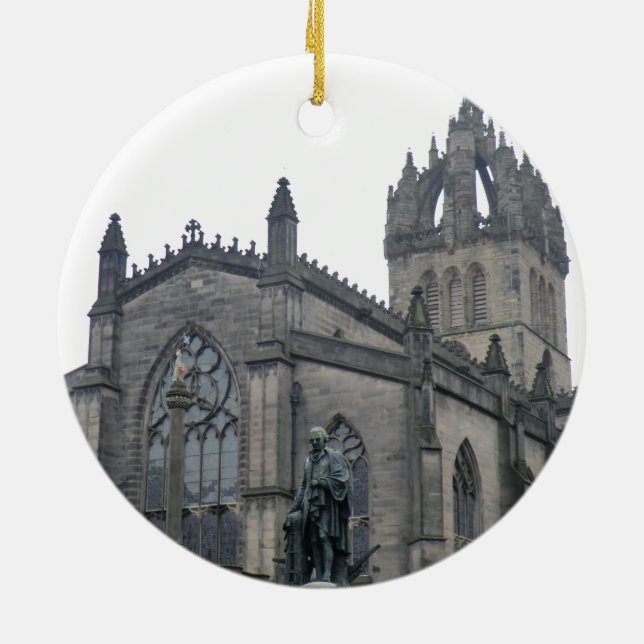 Edinburghs St- Gileskathedrale Keramik Ornament (Hinten)