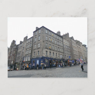 Edinburghs Taverne am Ende der Welt Postkarte