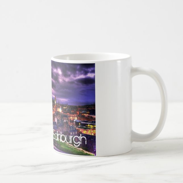 Edinburghskyline-Tasse Tasse (Rechts)