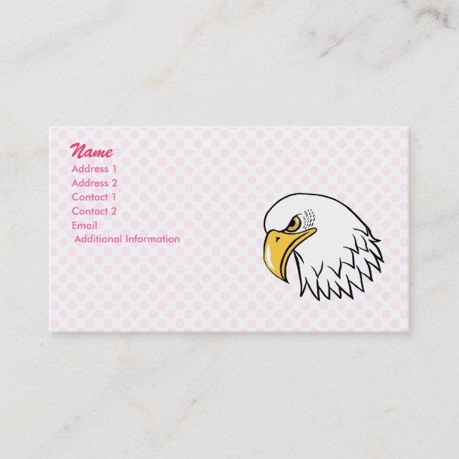 Edison Eagle Visitenkarte (Vorderseite)