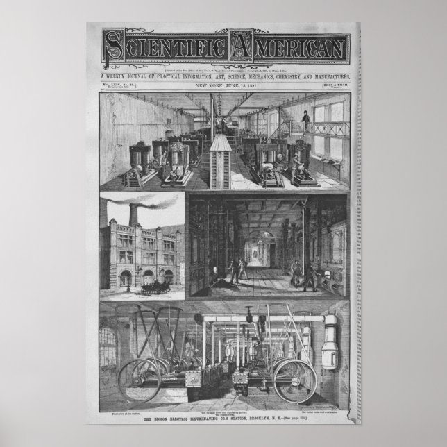 Edison Electric Illuminating Co. Poster (Vorne)