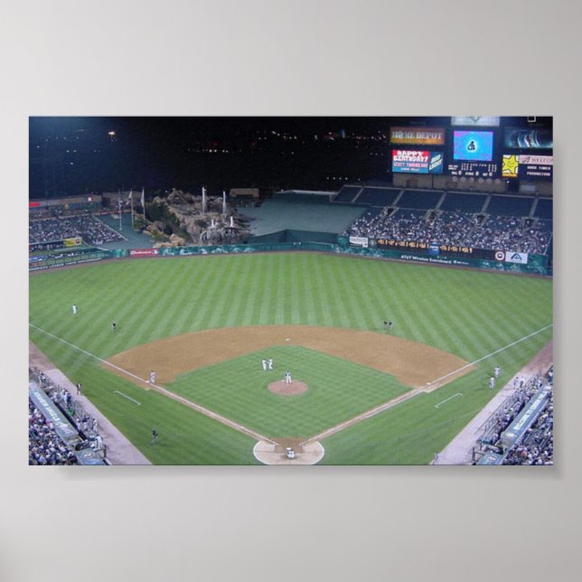 Edison Field Poster (Vorne)
