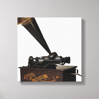 Edison-Heimphonograph Leinwanddruck