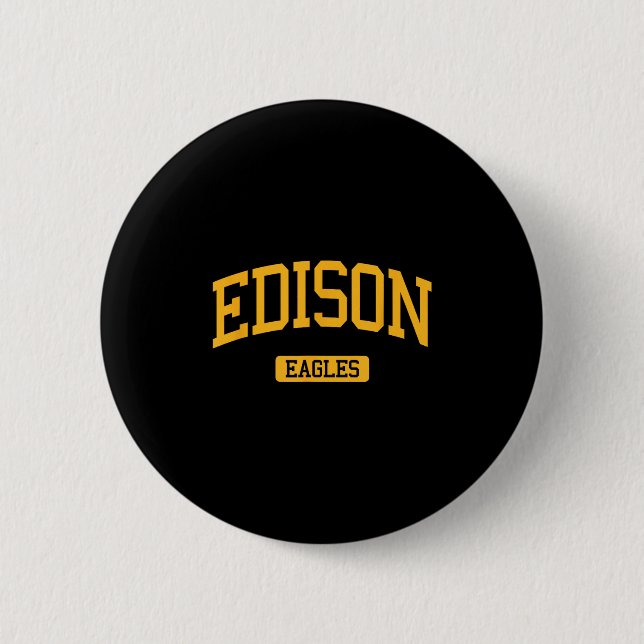 Edison High School Hs Edison Nj Varsity Srts  Button (Vorderseite)