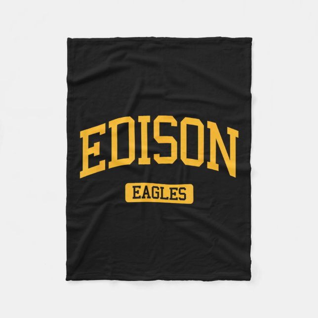 Edison High School Hs Edison Nj Varsity Srts  Fleecedecke (Vorderseite)
