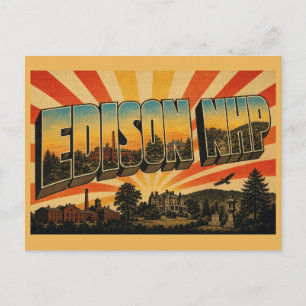 Edison National Historical Park New Jersey Anwesen Postkarte