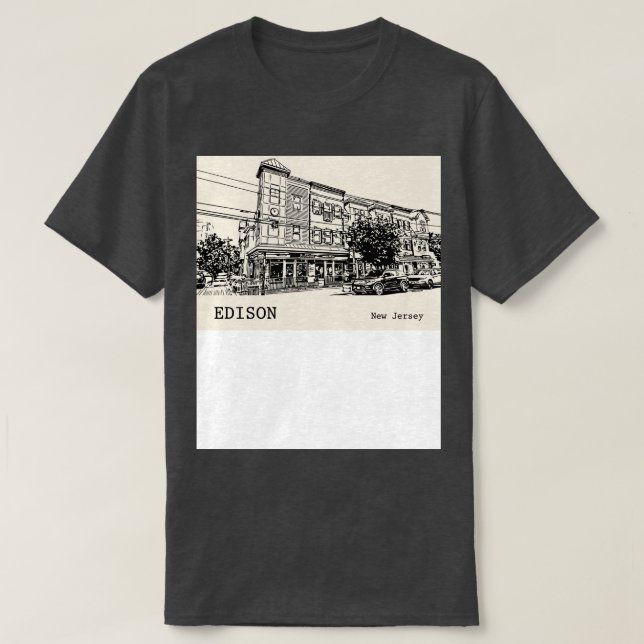Edison New Jersey 2 T-Shirt (Design vorne)