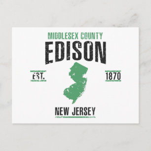 Edison Postkarte