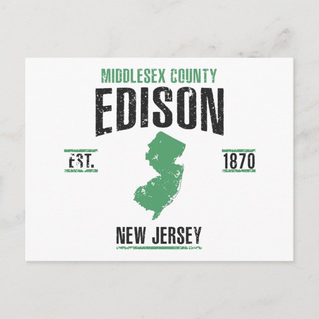 Edison Postkarte (Vorderseite)