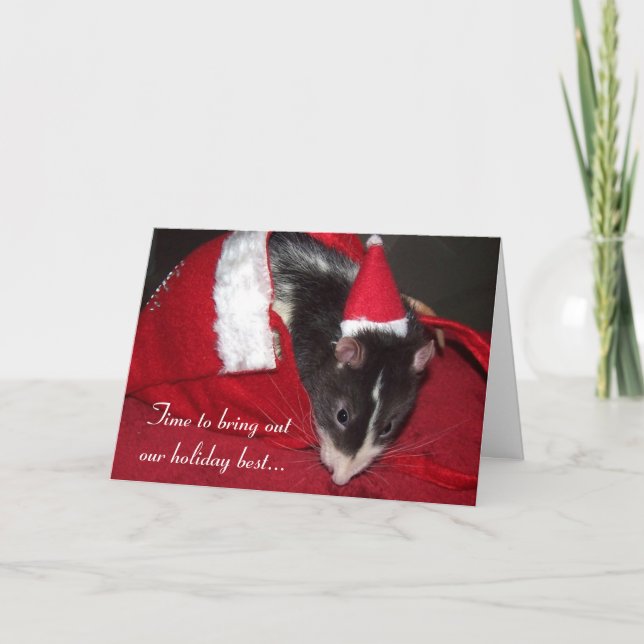 Edison-Weihnachtskarte Feiertagskarte (Vorderseite)