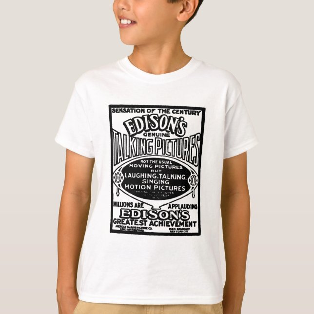 Edisons Unterhaltungs-Bilder 1913 T-Shirt (Vorderseite)